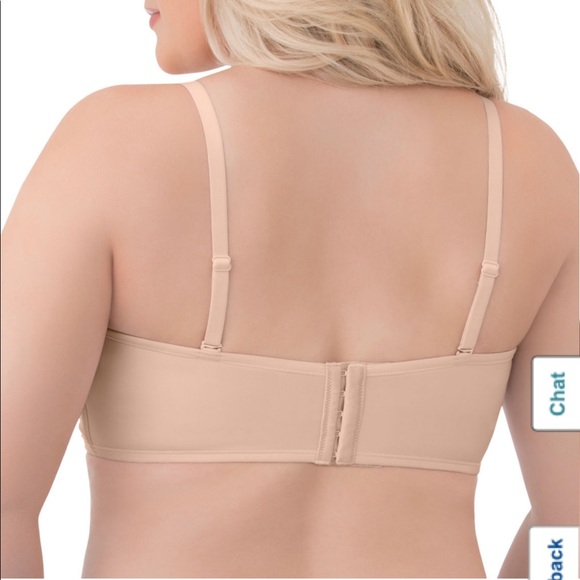 Vanity Fair “Fair Nude” Strapless Bra 40C - Picture 6 of 7